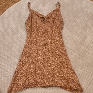 Altar'd State Brown Floral Dress